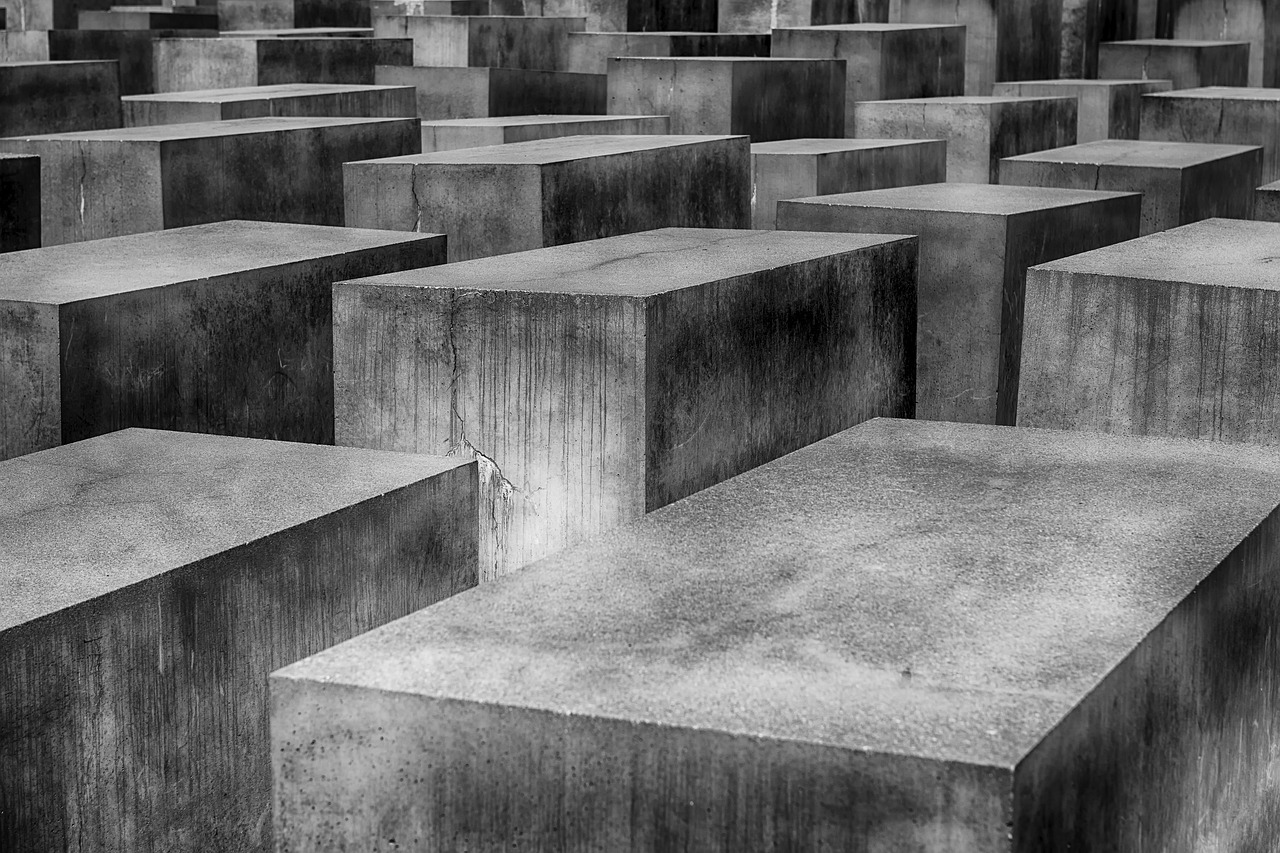 memorial, concrete blocks, concrete, holocaust, berlin, holocaust memorial, stelae, steles, national socialism, government district, concrete, concrete, concrete, concrete, concrete, holocaust, berlin